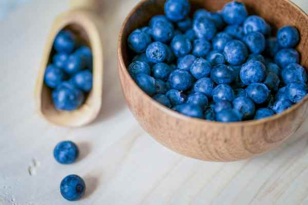 calories in blueberries