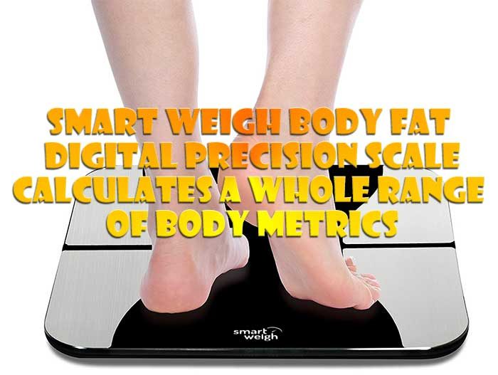 The Smart Weigh Body Fat Scale uses advanced BIA technology to measure not only your weight but your BMI