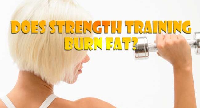does strength training burn calories