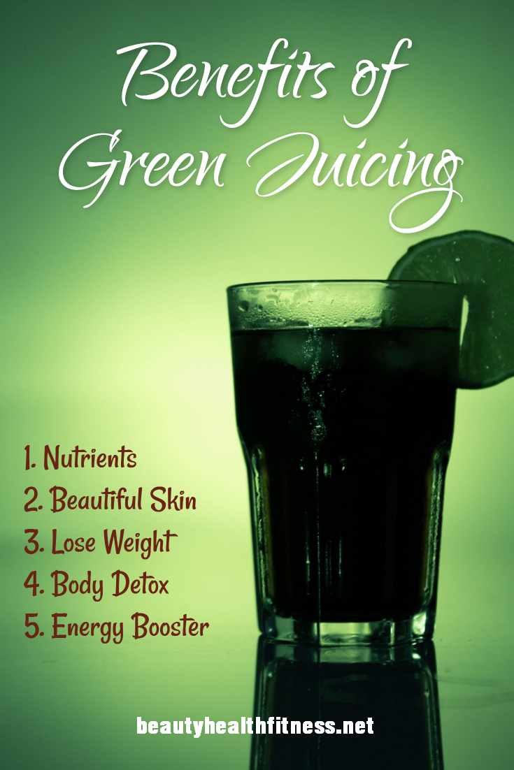 Why green juice is good for you