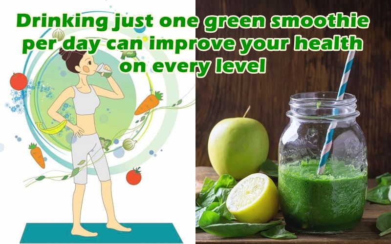 How Many Green Smoothies A Day. What better way to start eating healthier than with a green smoothie? #greensmoothies #smoothies